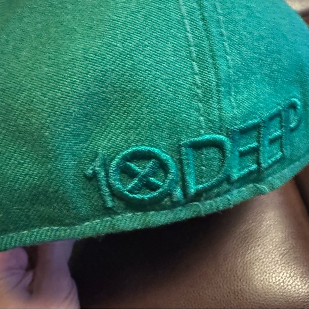 Sold-New Era 59Fifty 10.Deep Green Fitted Wool Hat Sz 7 1/4 RARE Nipsey Hustle - Picture 4 of 12